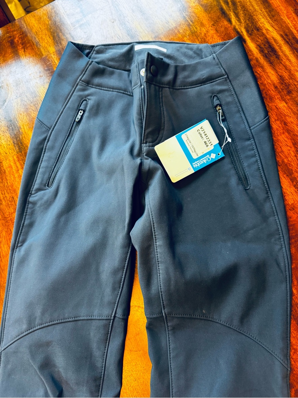 Columbia Women’s Dark Blue Omni-Heat Pants size 2 NWT cold weather